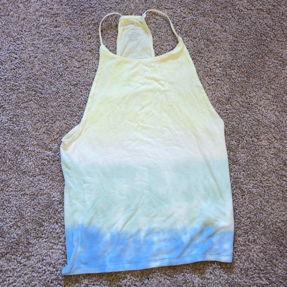 yellow ombré tank top, American Eagle, Size: Small